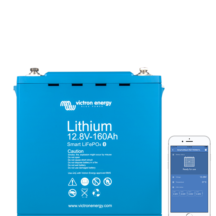 Victron Energy Lithium Battery 12,8V Smart - Nocheski Solar