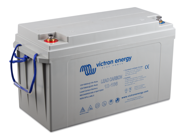 Lead Carbon Battery 12V-106Ah (M8) (right)