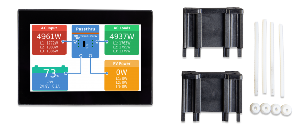 CANvu GX display -on-with mounting accessories